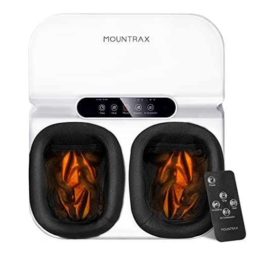 Black Shiatsu Foot Massager with Heat and Remote Control Q8235