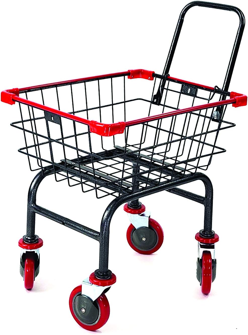Compact Utility Cart with Pole Rack J8836
