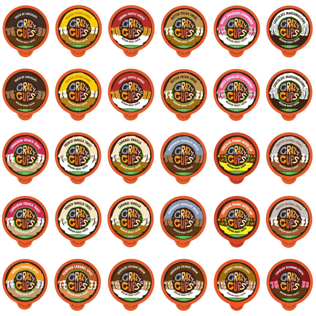 Decaf Single Serve Flavored Coffee, 30 Count S85073