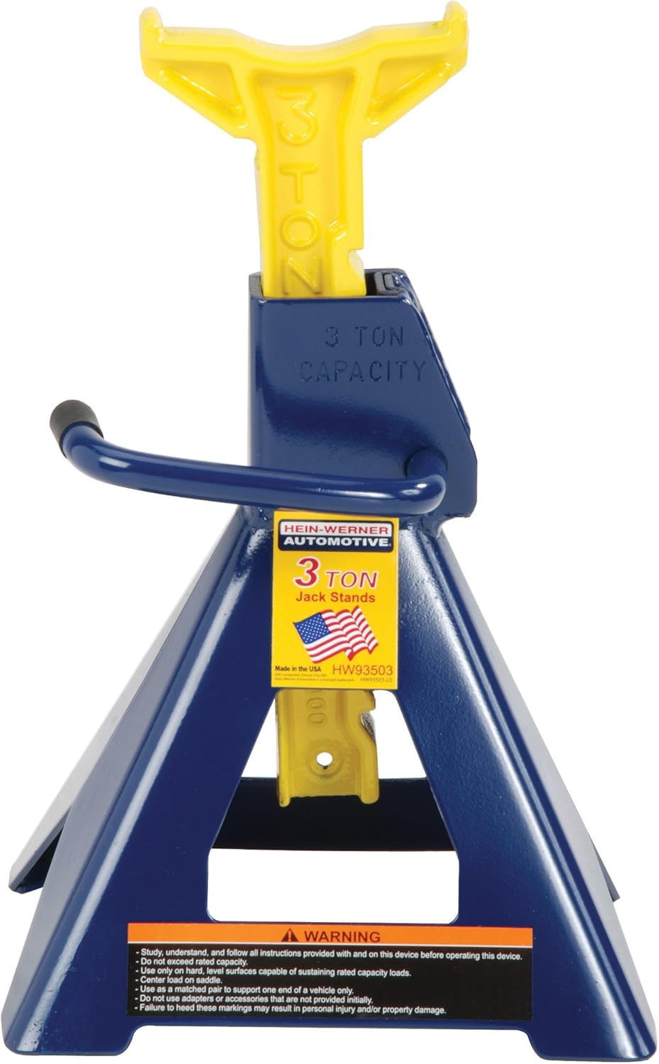 Blue/Yellow 3 Ton Jack Stand Pack of 2 V623867