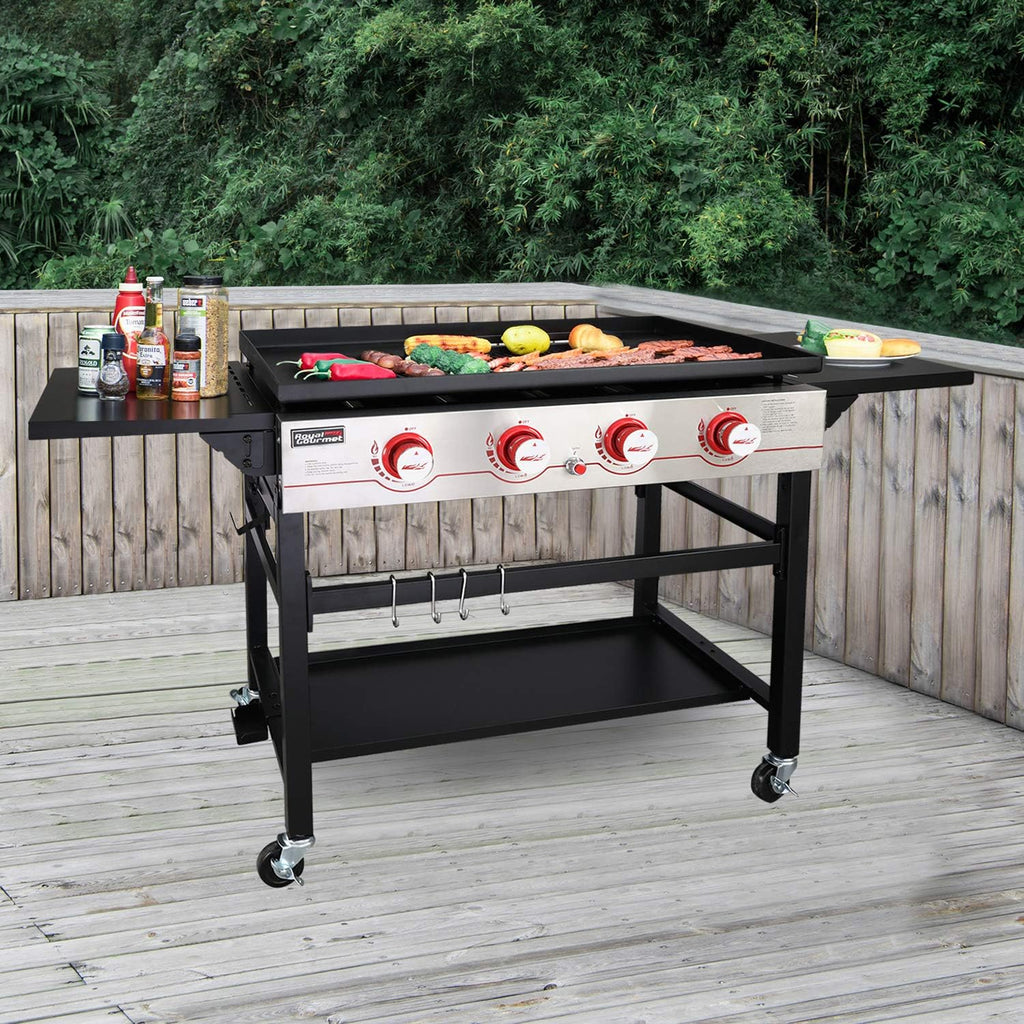 36-inch 4-Burner Propane Gas Grill Griddle Z344625