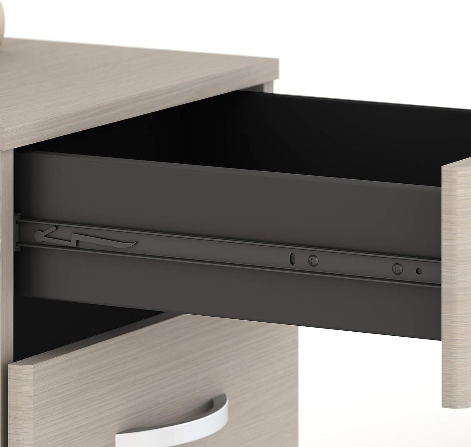 3 Drawer Mobile File Cabinet Sand Oak T9307