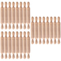 24 Pcs Rolling Pin Toys Doll Decorative Kitchen Simulated Mini Roller Cookie House Child K257