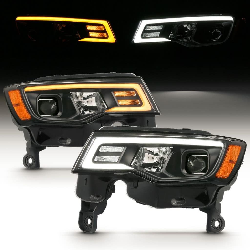 Projector Headlights with Plank Style Switchback V4561