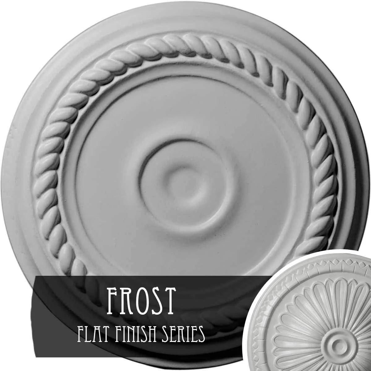 7 7/8x22OD x 3/4x22P Small Ceiling Medallion G111