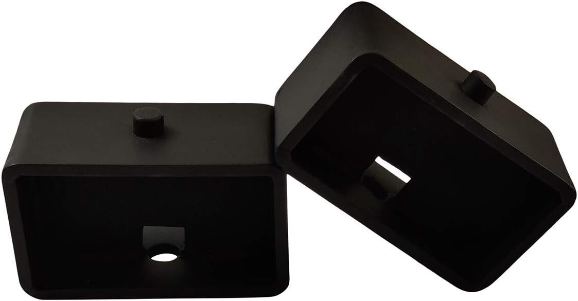 3" Rear Lift Steel Blocks with Extra Long U Bolts Pack of 2 L84339