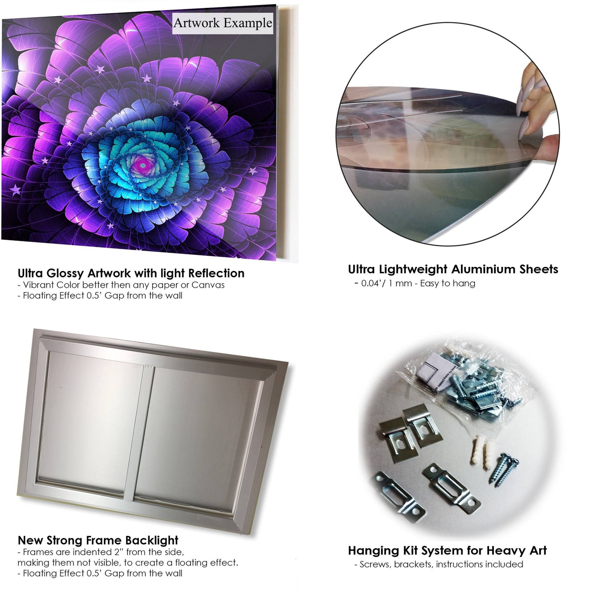5 Piece Graphic Art Set U328