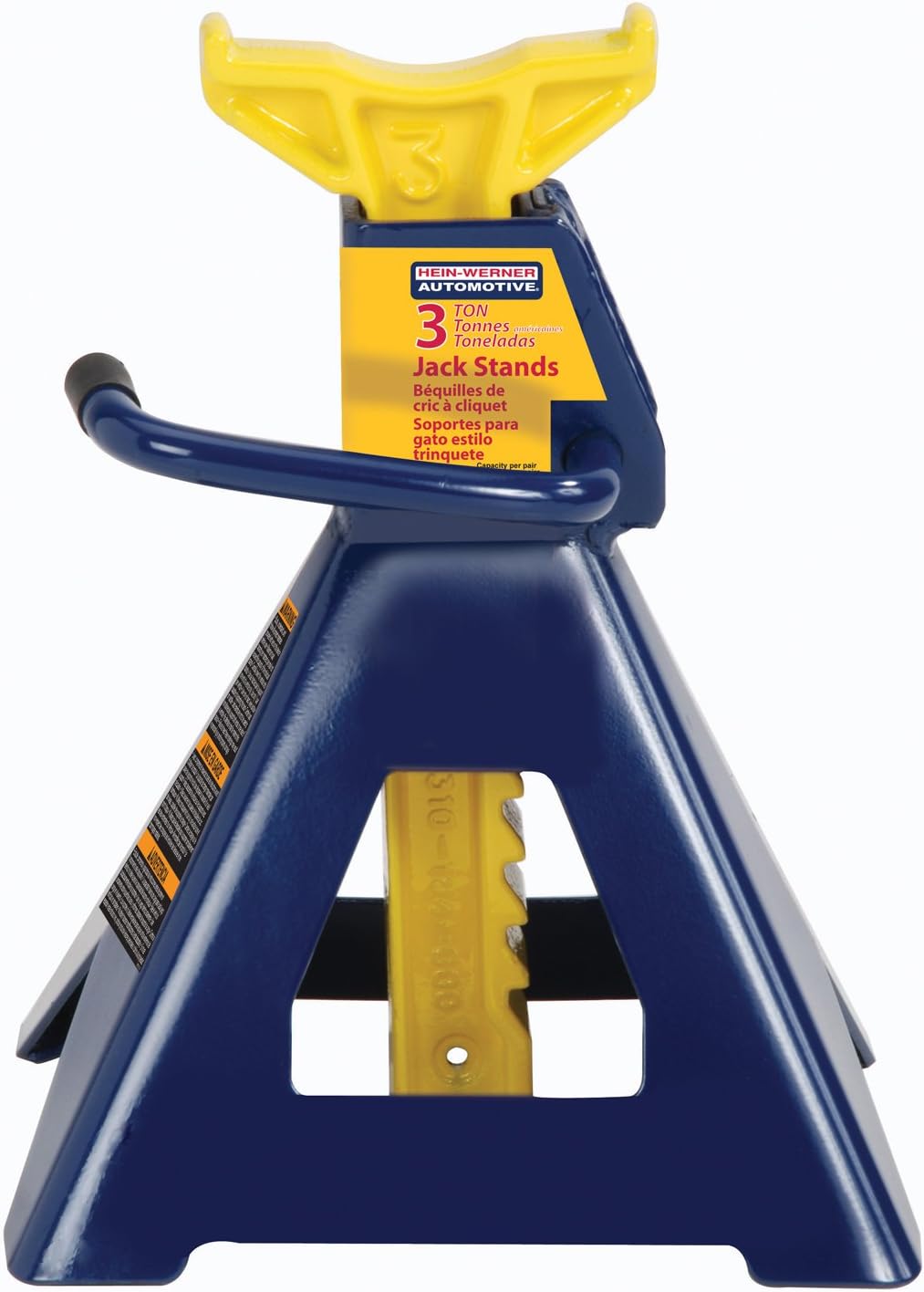 Blue/Yellow 3 Ton Jack Stand Pack of 2 V623867