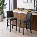 Charcoal Bar Stool F24982