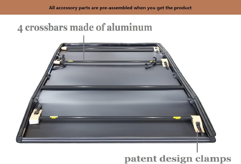 Soft Quad Fold Truck Bed Cover M936