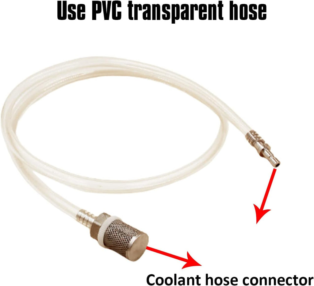 Coolant Vacuum Refill Kit with 8PCS Rubber Adapters Sleeves L265