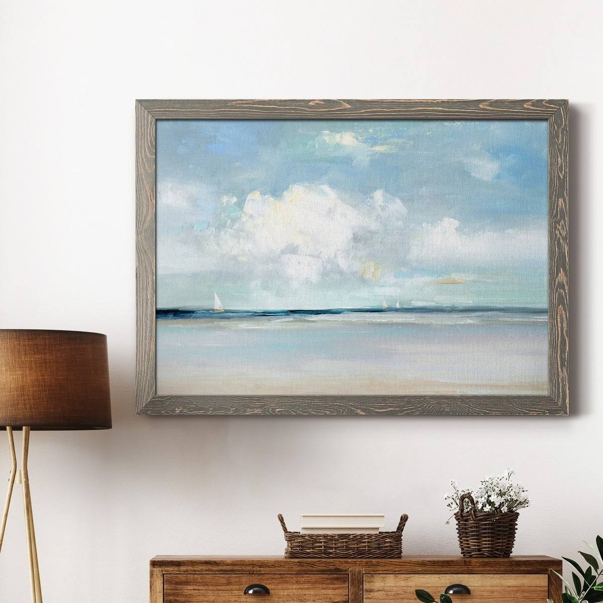 White Framed Canvas 20x24 W7843