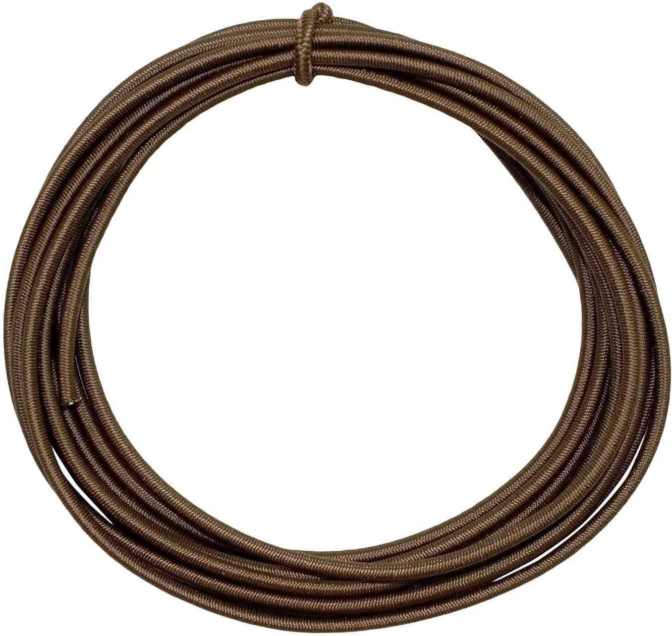 1/8" x 100ft Brown Dacron Polyester Bungee Cord K815247