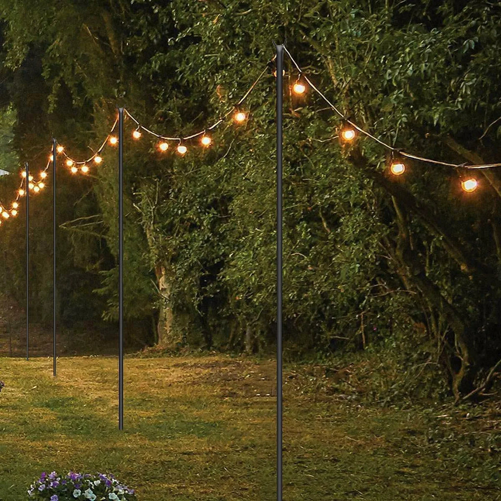 2PACK 9ft Steel Powder Coated Shade Sail Support Pole B136447