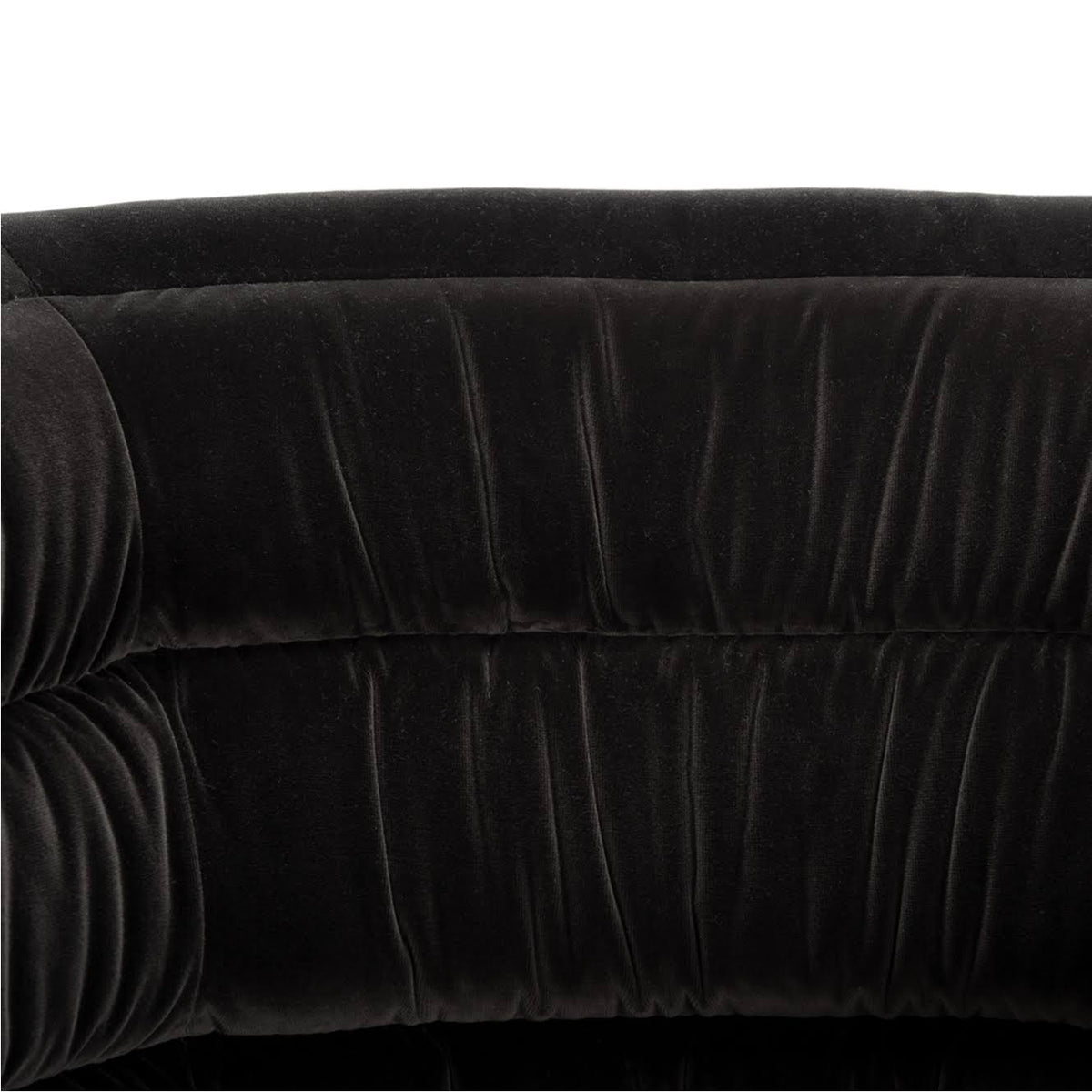 Almond Velvet Swivel Tub Chair E2634