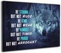 Motivational Canvas Poster Print Framed Artwork 16x20inch A44739
