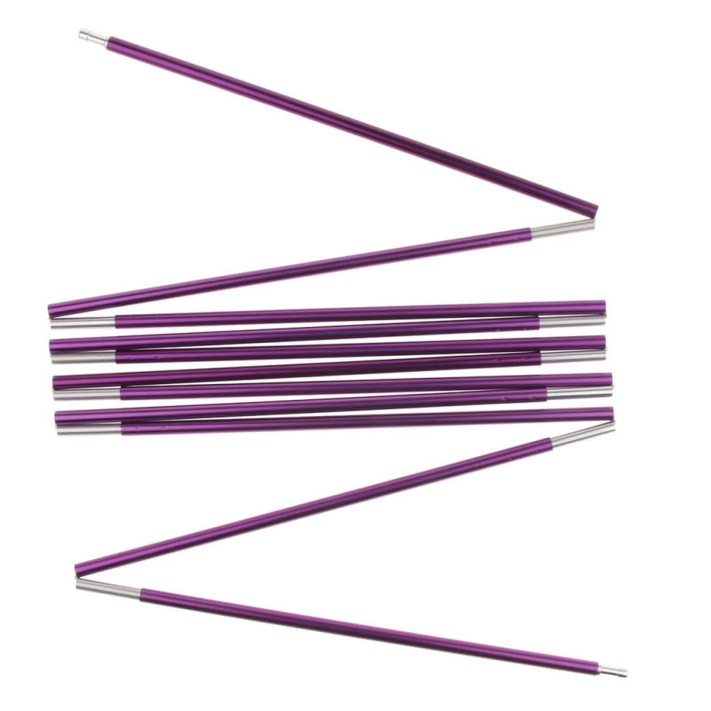 Aluminum Alloy 11 Section Tent Poles 320cm Fuchsia C65764