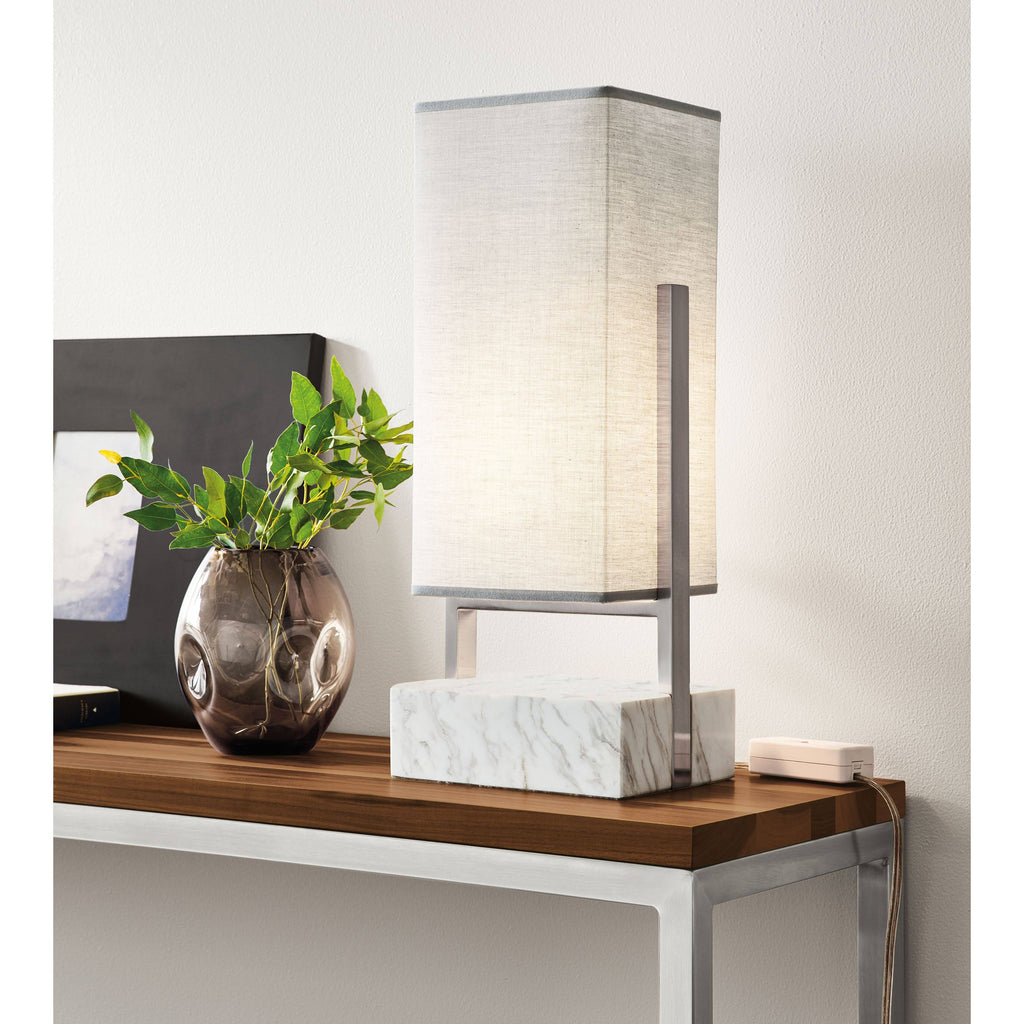 Walnut Top Console Table with Slate Base W96882