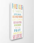 Canvas Wall Art, 13 x 30, Multi-Color D363
