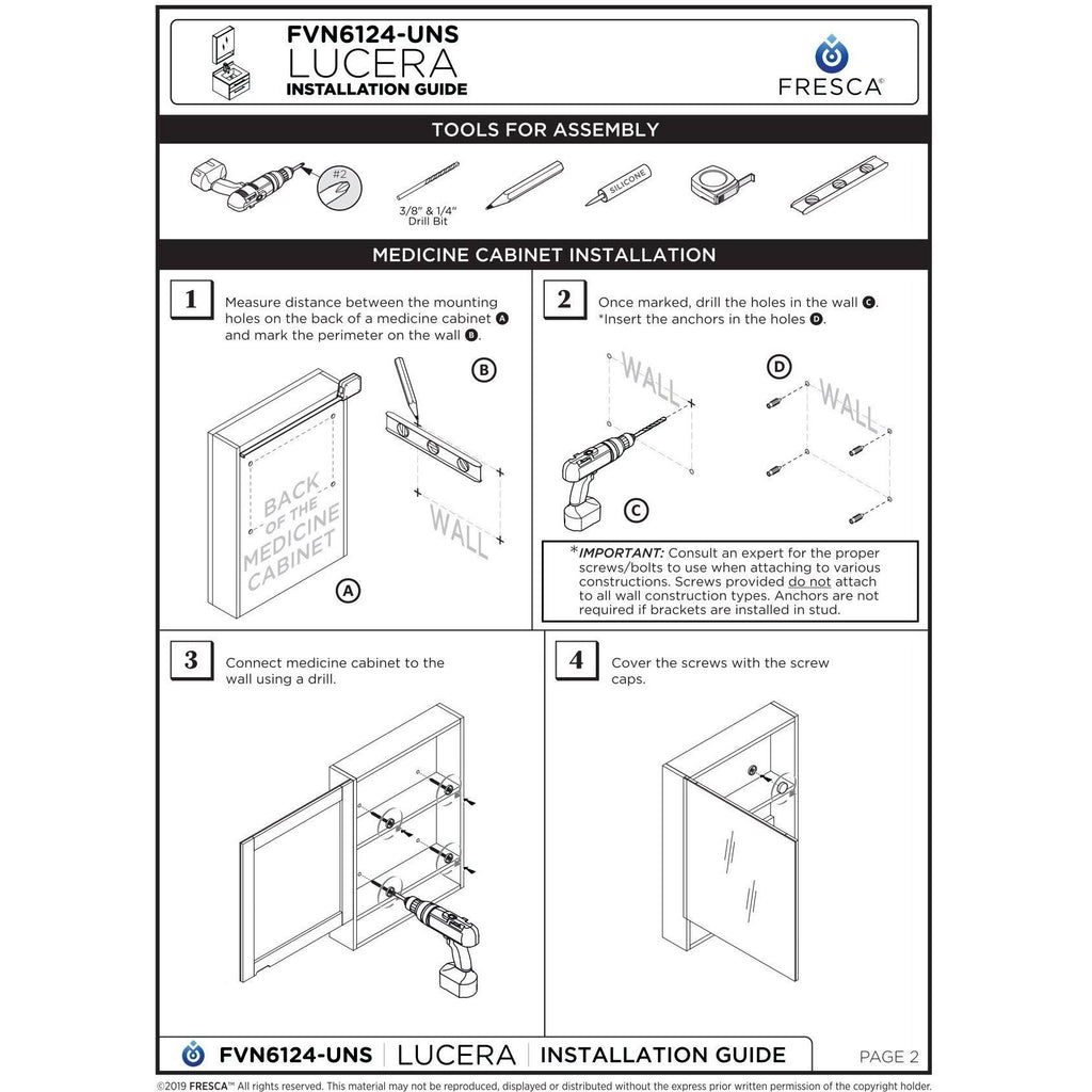 Espresso Wall Hung Undermount Bathroom Cabinet E8833