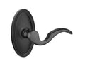 Flat Black Passage Lever Set Y610370