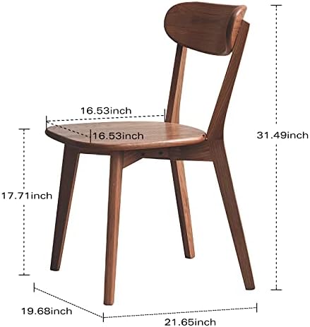 Solid Oak Wood Dining Chairs D3674