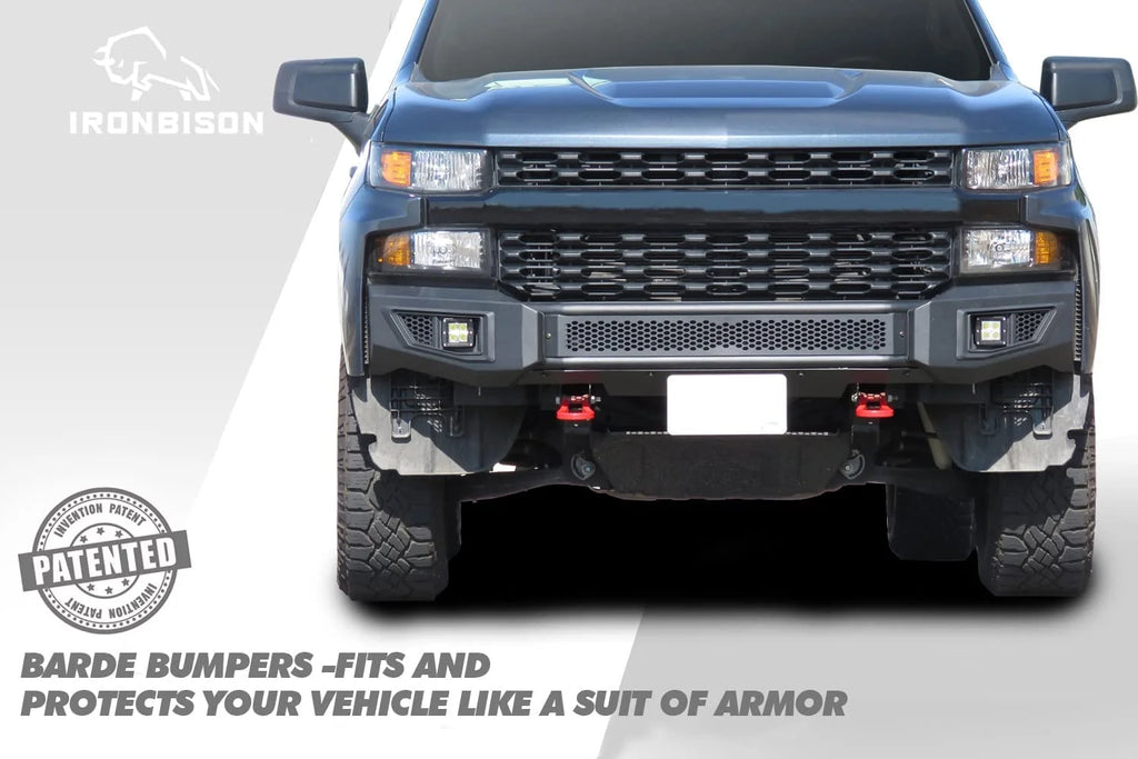 Front Bumper Bull Bar with 2 LED Fog Light N120