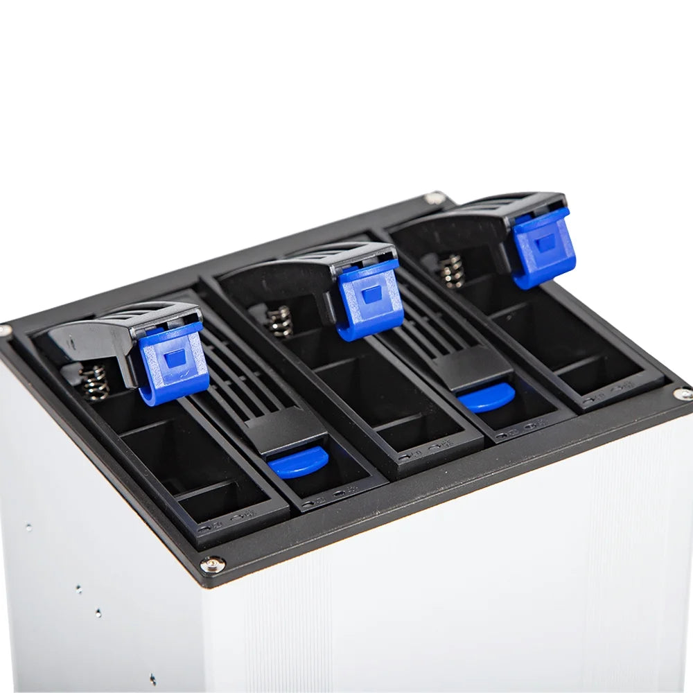 5-Bay 3.5 Inch HDD Hot Swap Mobile Rack Cage Tray Enclosure C470