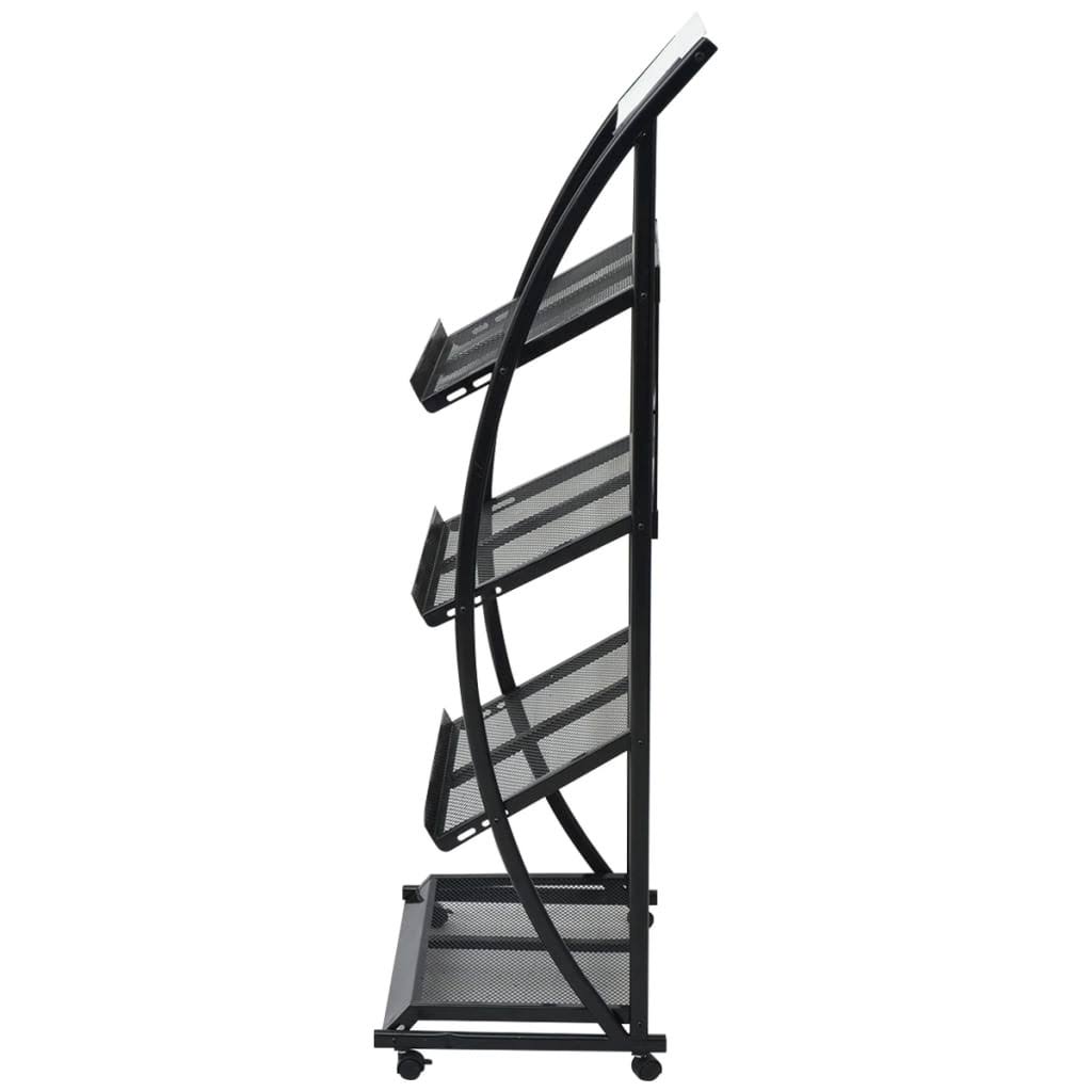 Magazine Rack Black and White M895166