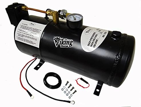 Loud 149 Decibels 4 Trumpet Air Horn Kit F6012