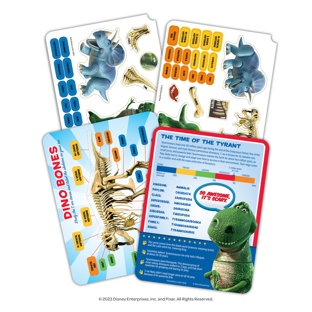 Multicolor Dinosaur Science Educational Magnetic Activity Tin F355333