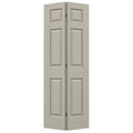 Desert Sand Painted Molded Composite MDF Closet Bi-Fold Door F546