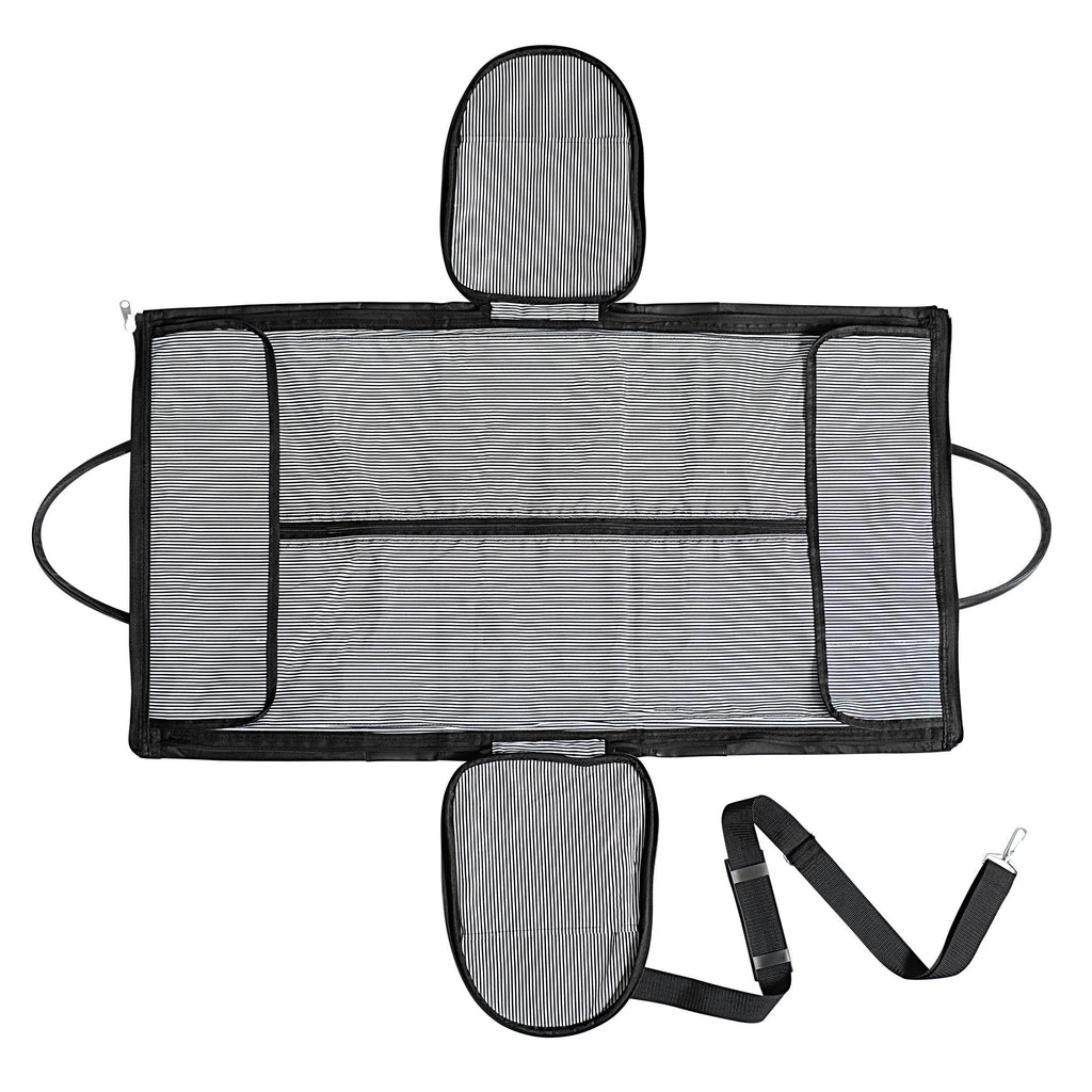 Black Microfiber Convertible Garment Bag M127074