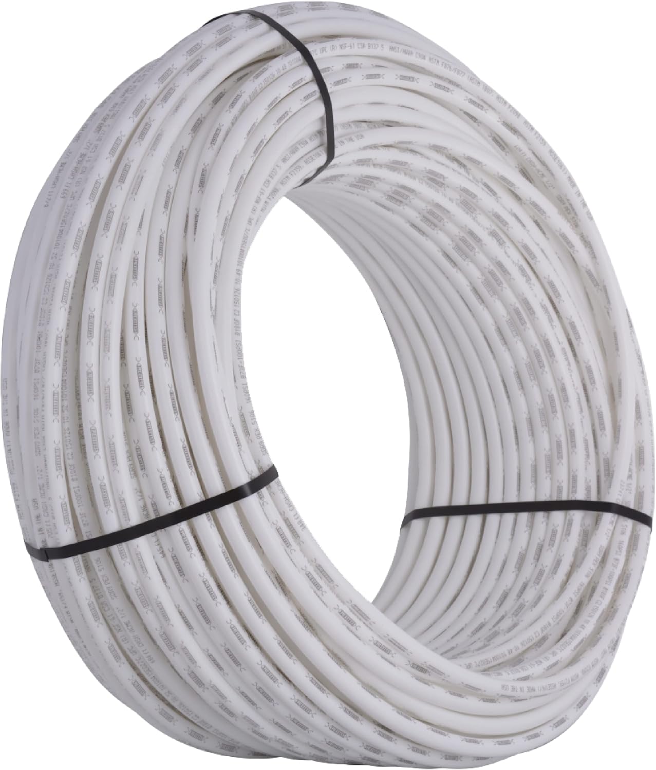 Red 3/4 Inch Flexible PEX Pipe Tubing, 100 Feet Coil, Pack of 2 O9492
