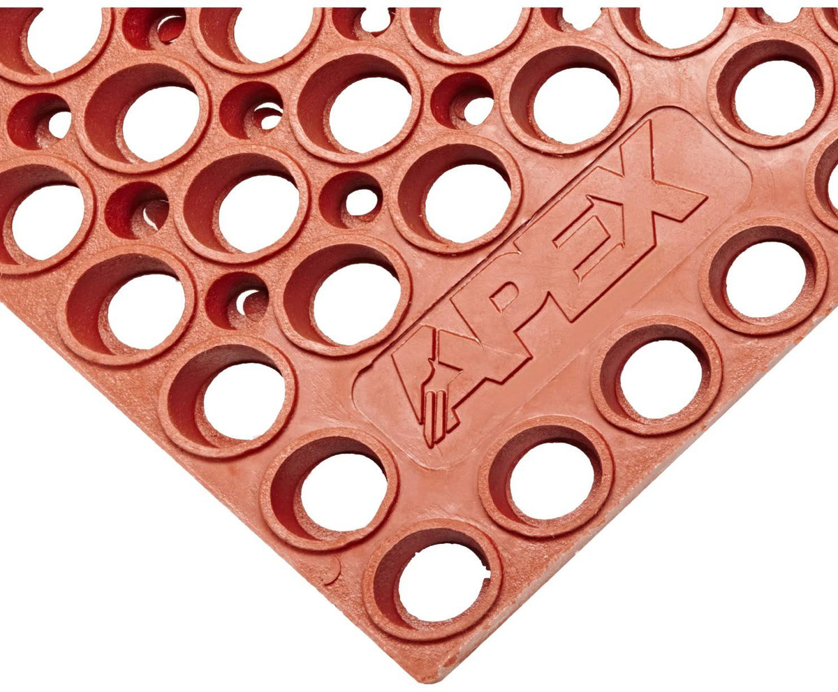 Red Interlock Drainage Mat O2378