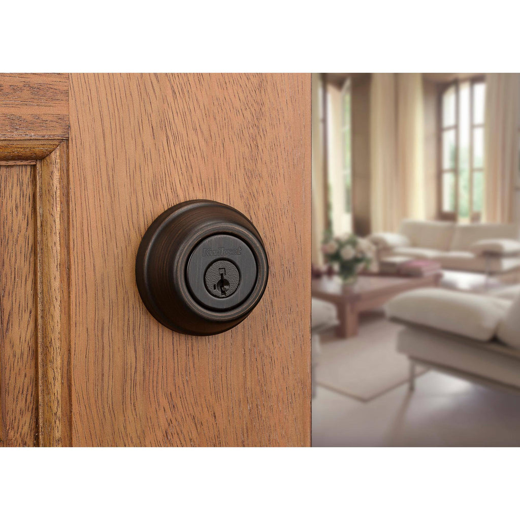Satin Nickel Traditional Deadbolt I888075