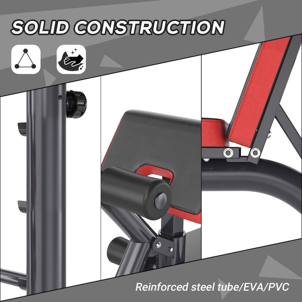 Heavy Duty Weight Bench with Preacher Curl Leg Developer R329722