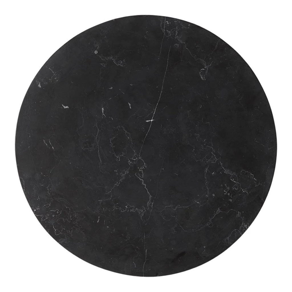 White Marble Top Wire Menu K249