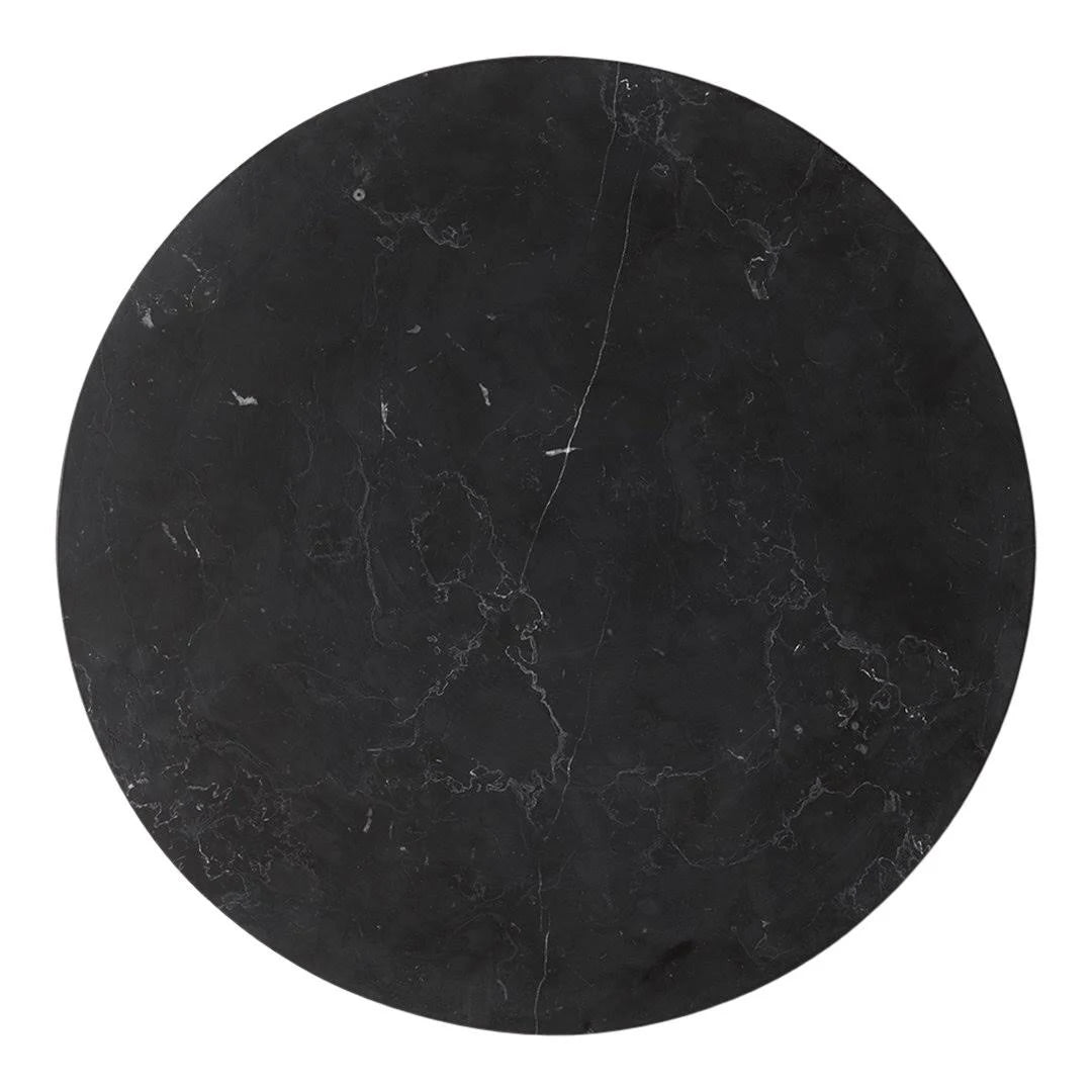 White Marble Top Wire Menu K249