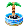90x95cm Palm Tree Inflatable Cooler Drinking Holder R4620