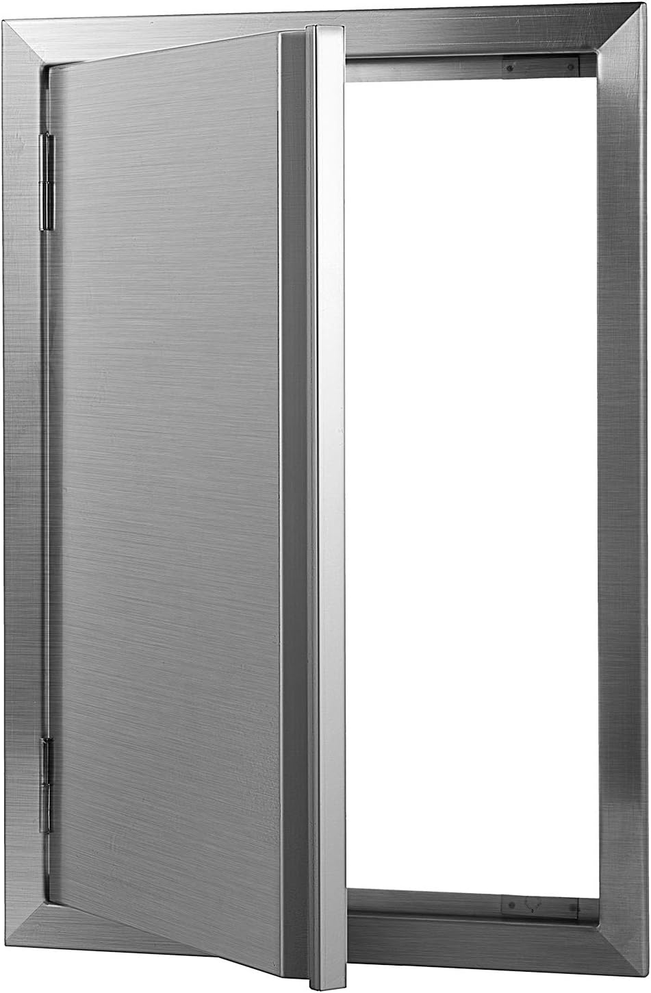 17 x 24 Inch Brushed Stainless Steel Outdoor Kitchen BBQ Access Door Q1051