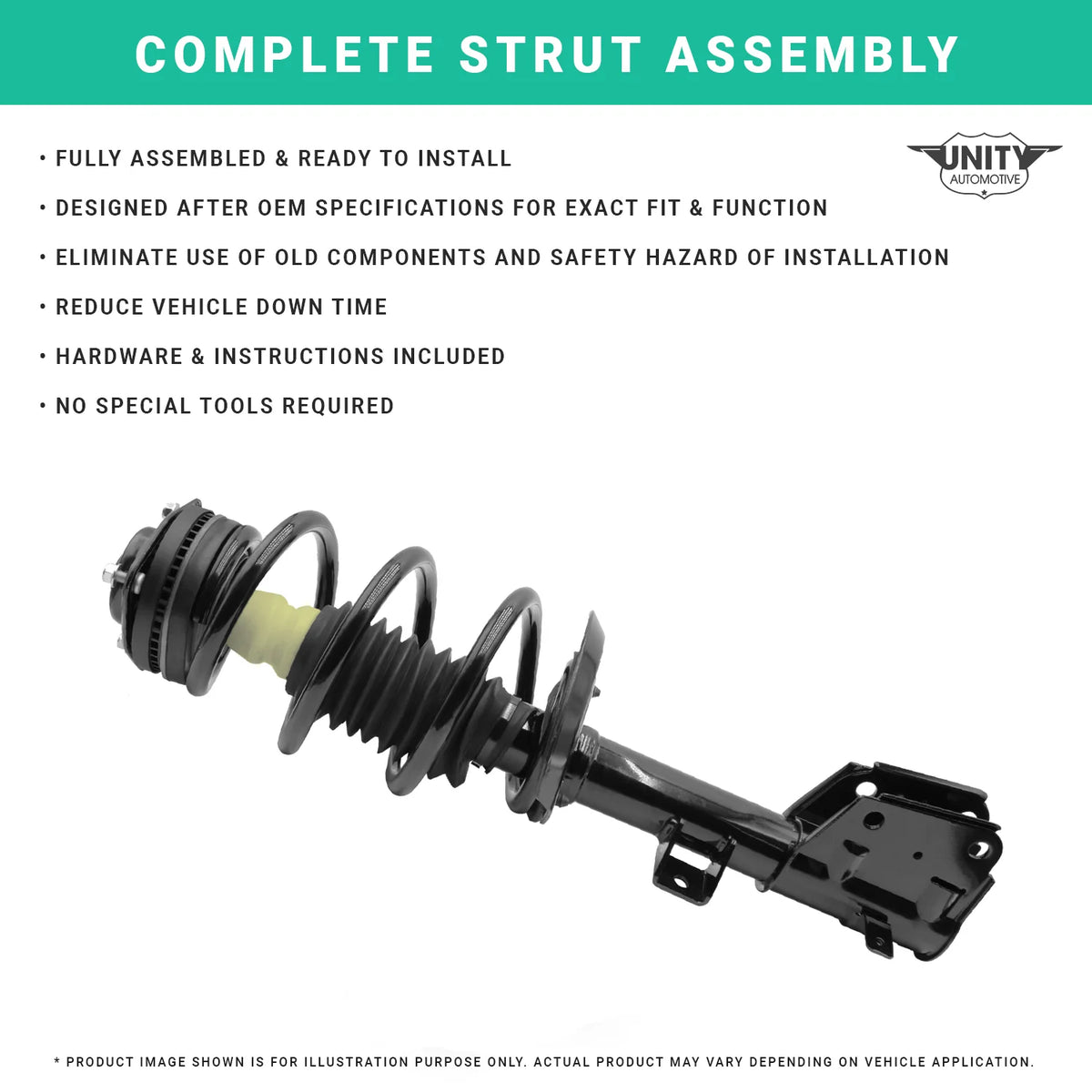 Rear Left Complete Strut Assembly Z82818