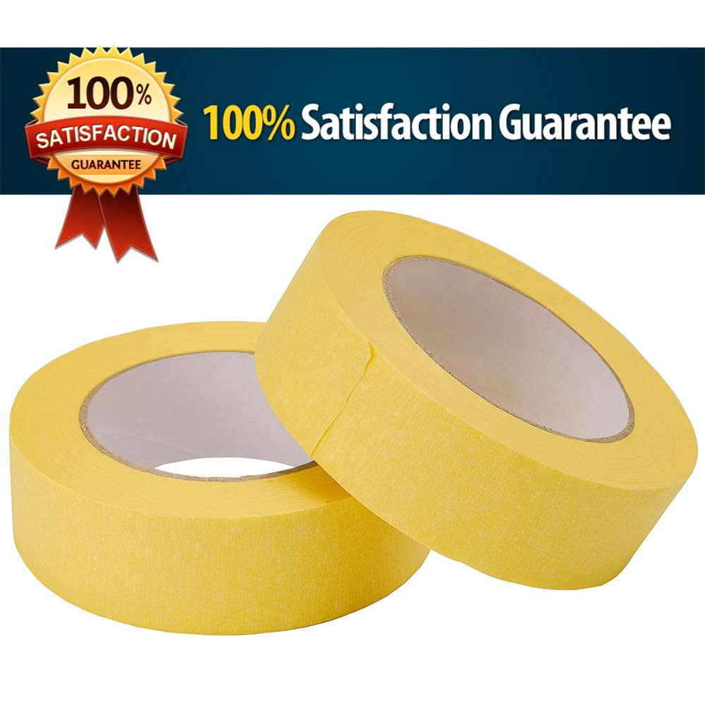 30-Pack Automotive Masking Tape Yellow 36mm x 55m P79327