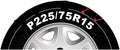 Steel 15 Inch 4 Lug Full Size Spare Wheel Rim W9694