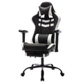 White and Black Gaming Chair B36508