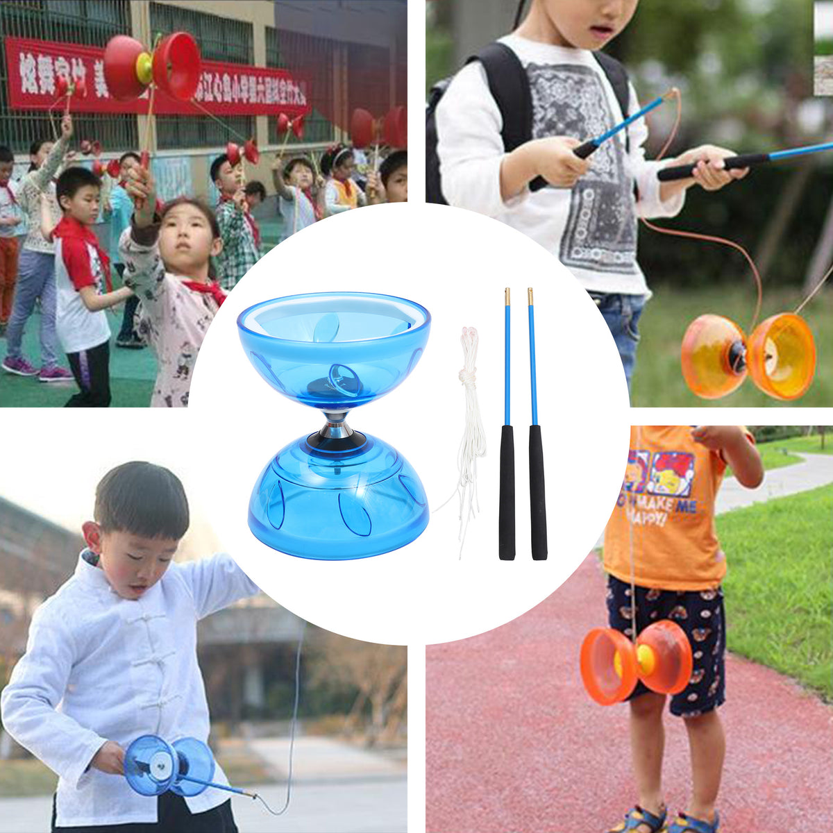 Chinese Yoyo Diabolo Toy Professional Juggling Diabolos R189115