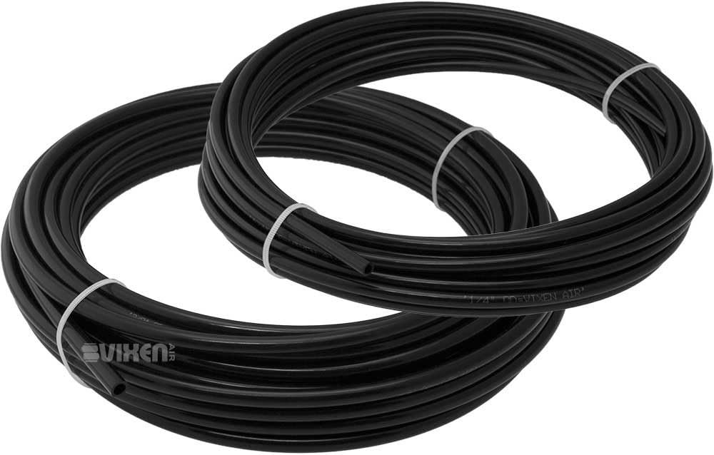 4 Valve Suspension Manifold with Dual Needle Gauge Panel, 3/8" OD Hose 50 FT, 1/4" OD Hose 35 FT and Fittings N95741