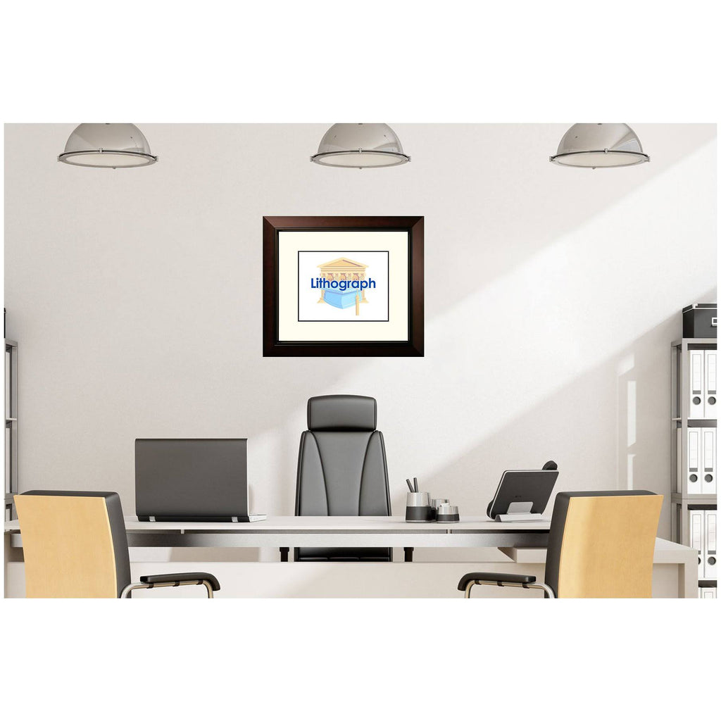 Framed Lithograph S9799