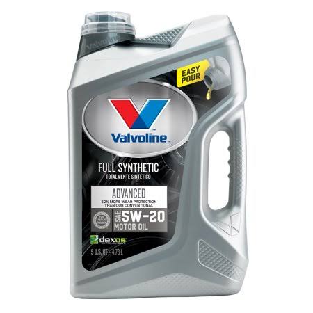 (12 Pack) Valvoline Advanced Full Synthetic SAE 5W-20 Motor Oil 5 Quart T3468