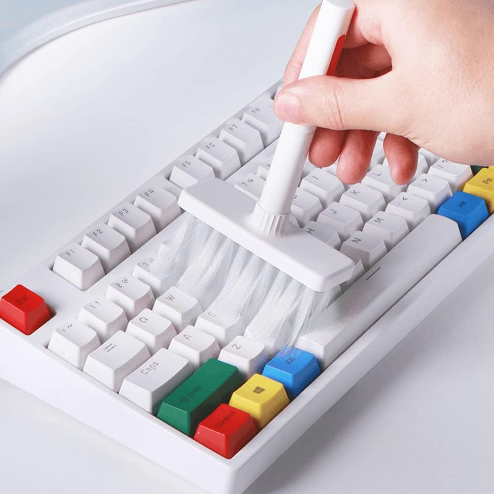 Keyboard Cleaner Pen Tool, 5 in 1 Multi-Function Cleaning Tools Kit with Keycap Puller D753